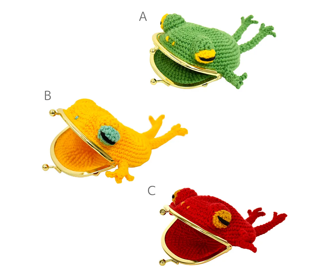 青蛙口金包:: 小吉鋪毛線精品